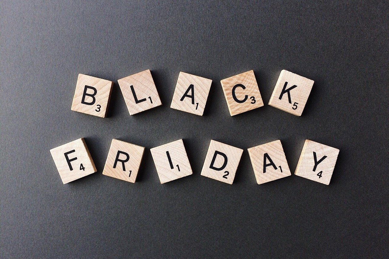 Etiqueta de oferta de Black Friday